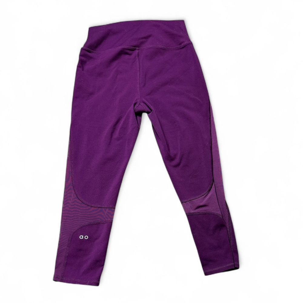 Alo Yoga Purple Capri Leggings - Picture 2 of 5